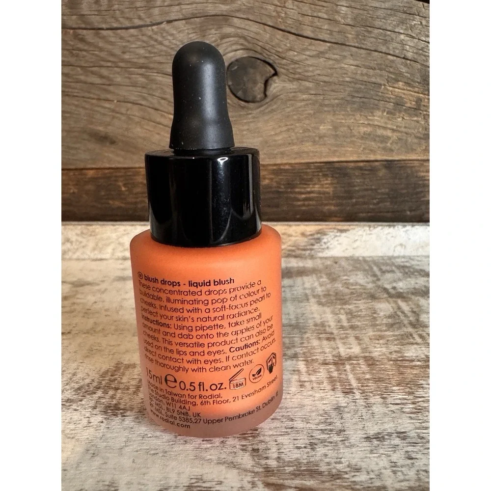 Rodial Blush Drops Liquid Blush Apricot Sorbet 15 mL —‎ New in Box - MSRP = $35